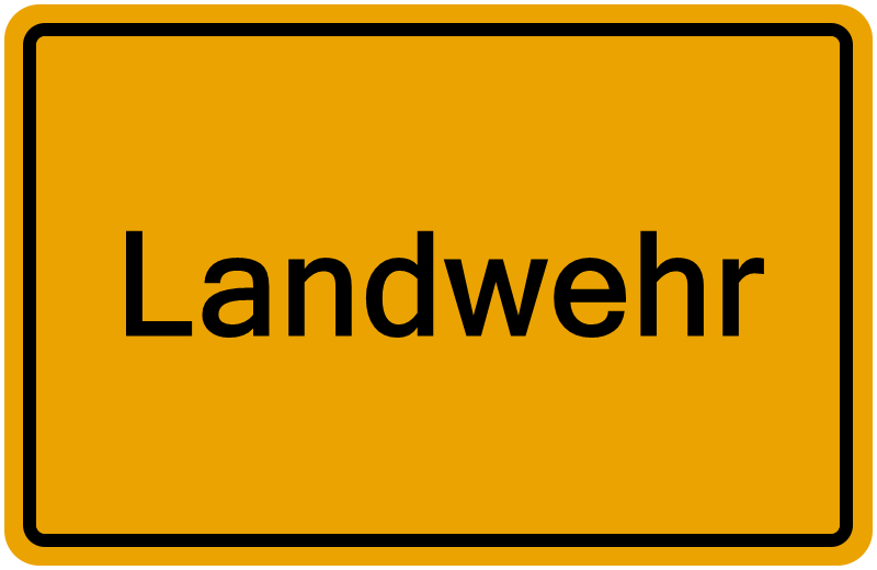 Handelsregisterauszug Landwehr