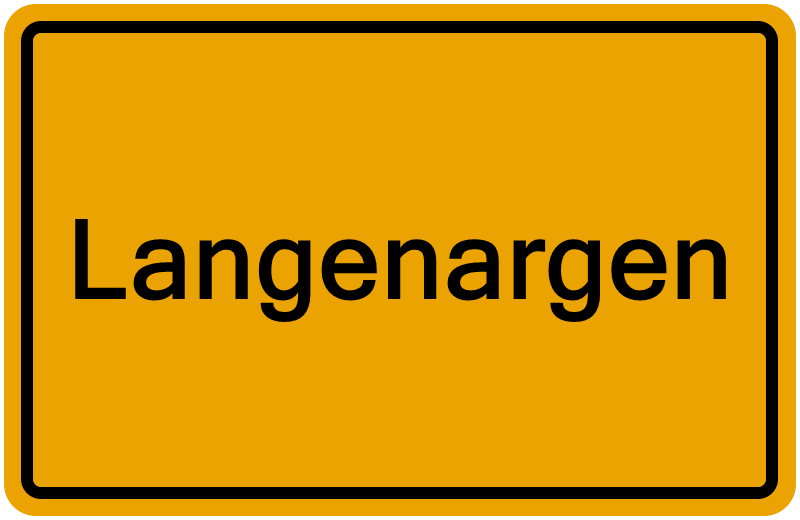 Handelsregisterauszug Langenargen