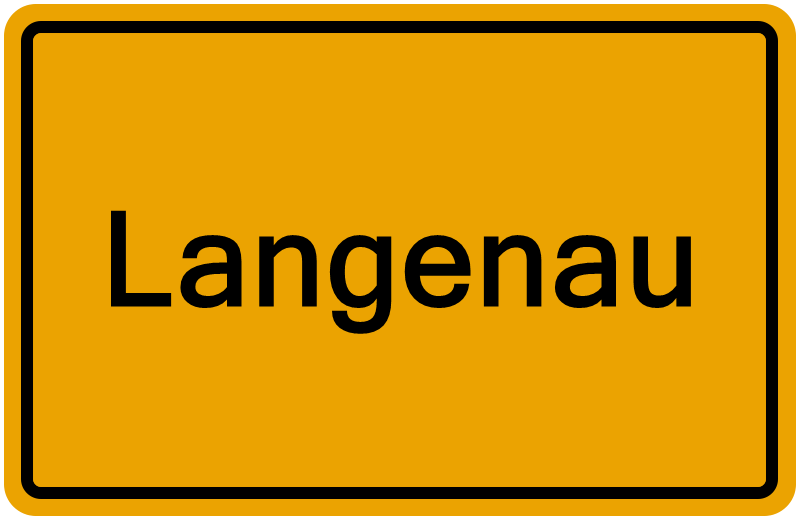 Handelsregisterauszug Langenau