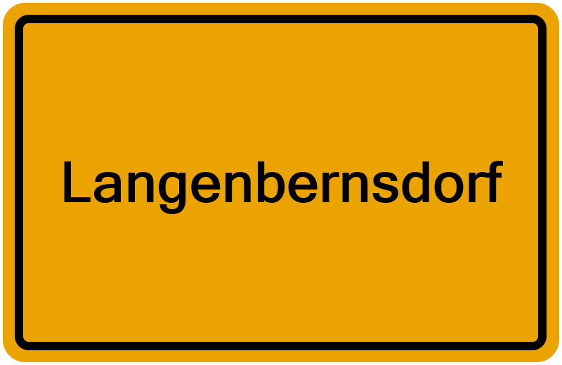 Handelsregisterauszug Langenbernsdorf