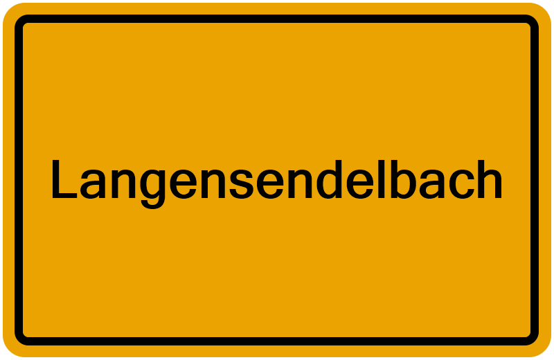 Handelsregisterauszug Langensendelbach