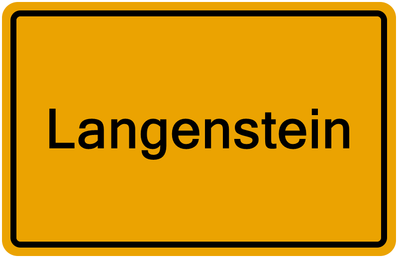 Handelsregisterauszug Langenstein