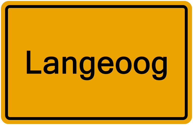 Handelsregisterauszug Langeoog
