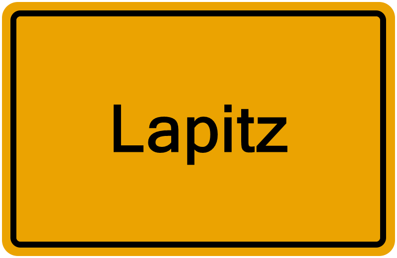 Handelsregisterauszug Lapitz
