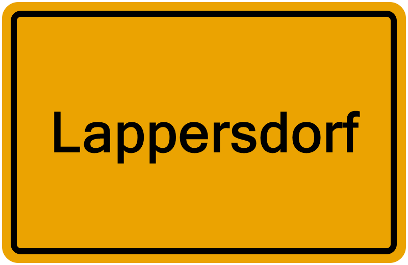 Handelsregisterauszug Lappersdorf