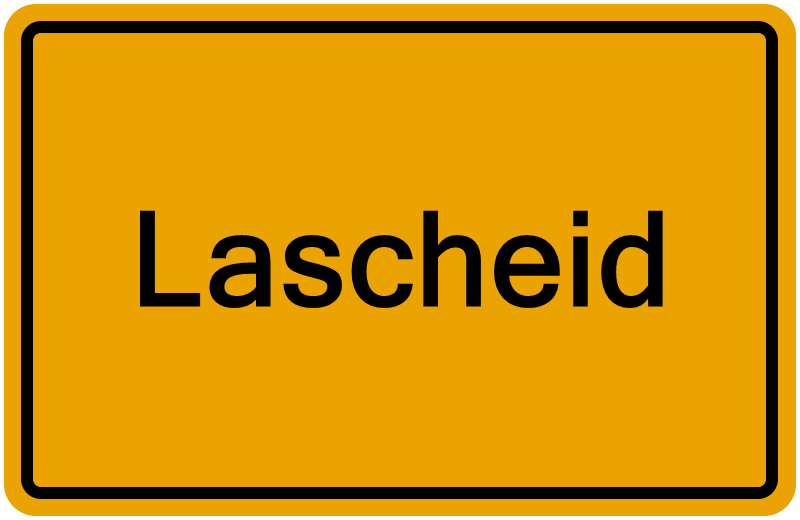 Handelsregisterauszug Lascheid
