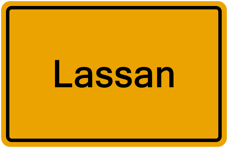 Handelsregisterauszug Lassan