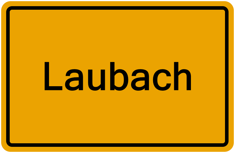 Handelsregisterauszug Laubach