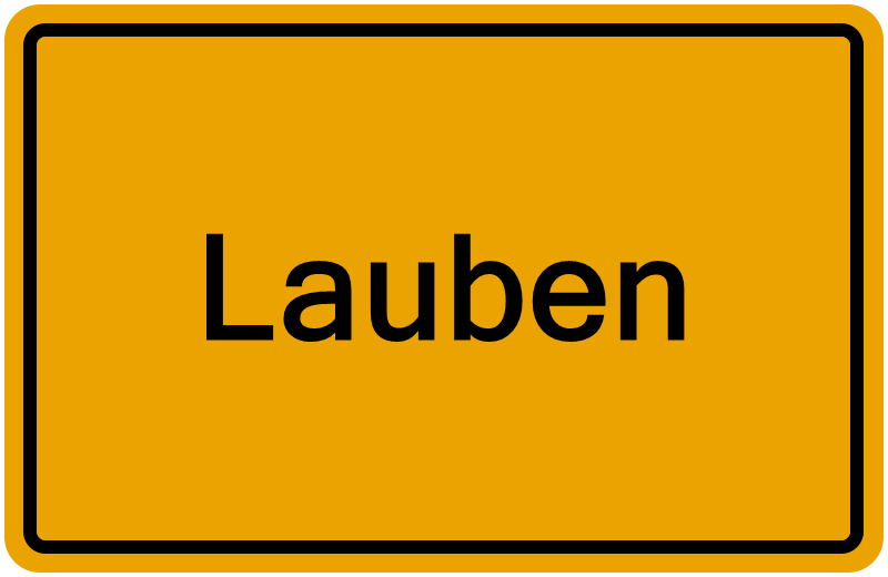 Handelsregisterauszug Lauben
