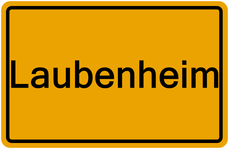 Handelsregisterauszug Laubenheim