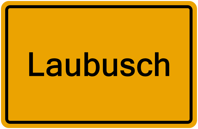 Handelsregisterauszug Laubusch