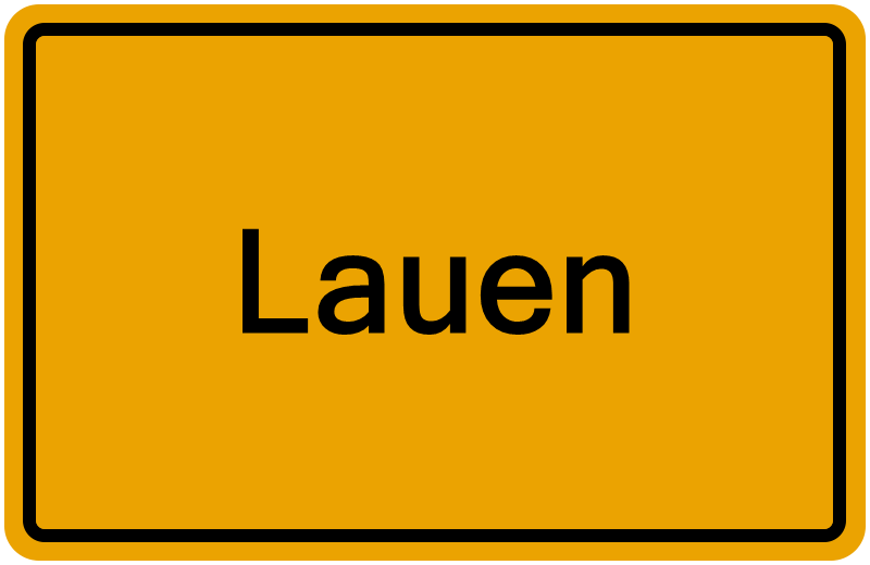 Handelsregisterauszug Lauen