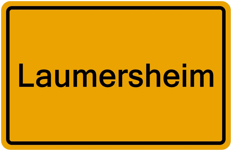 Handelsregisterauszug Laumersheim