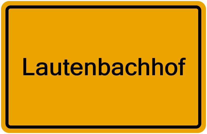Handelsregisterauszug Lautenbachhof
