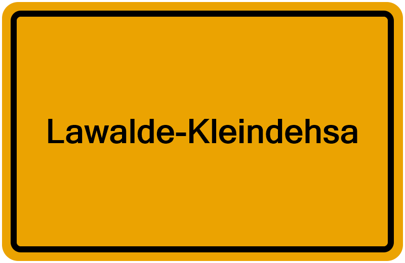 Handelsregisterauszug Lawalde-Kleindehsa