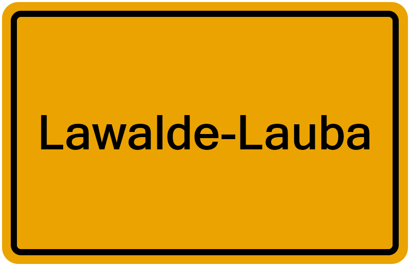 Handelsregisterauszug Lawalde-Lauba