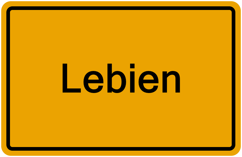 Handelsregisterauszug Lebien