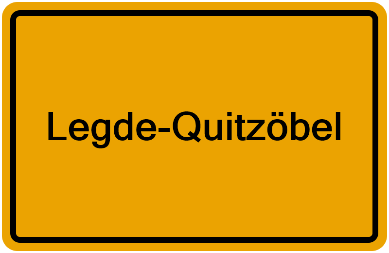 Handelsregisterauszug Legde-Quitzöbel