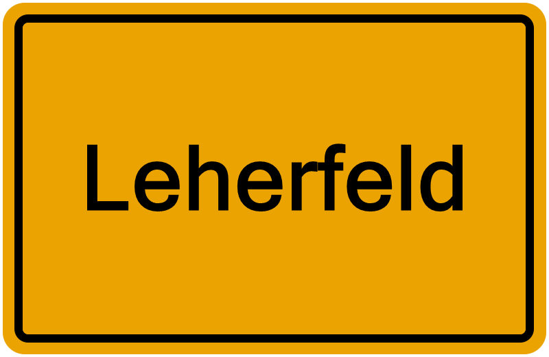 Handelsregisterauszug Leherfeld