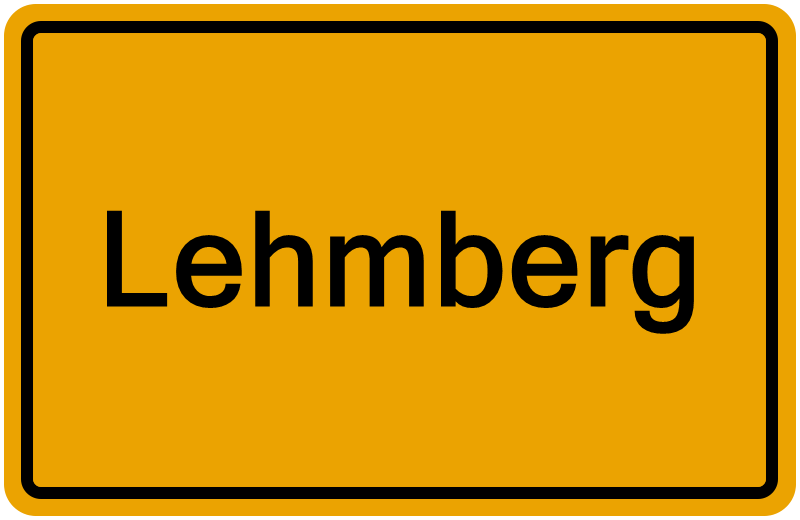 Handelsregisterauszug Lehmberg