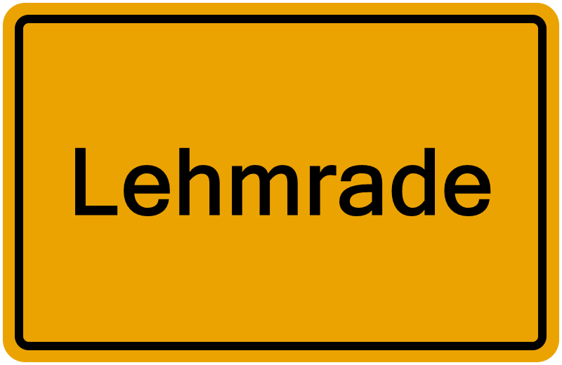 Handelsregisterauszug Lehmrade