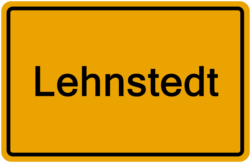 Handelsregisterauszug Lehnstedt