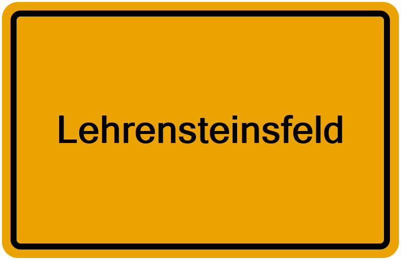 Handelsregisterauszug Lehrensteinsfeld