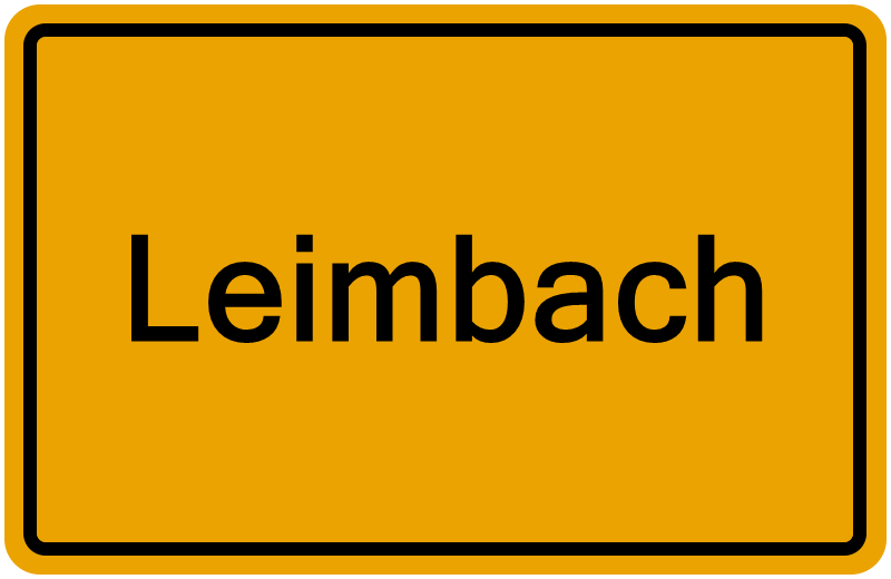 Handelsregisterauszug Leimbach