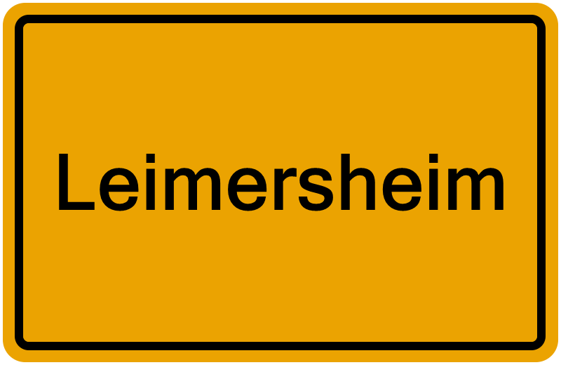 Handelsregisterauszug Leimersheim