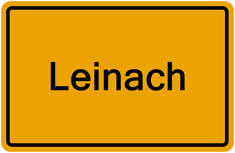 Handelsregisterauszug Leinach