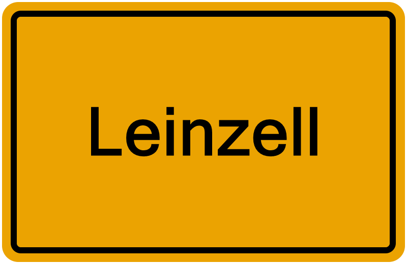 Handelsregisterauszug Leinzell