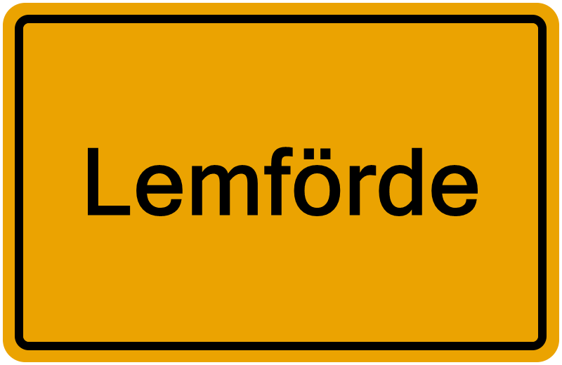Handelsregisterauszug Lemförde