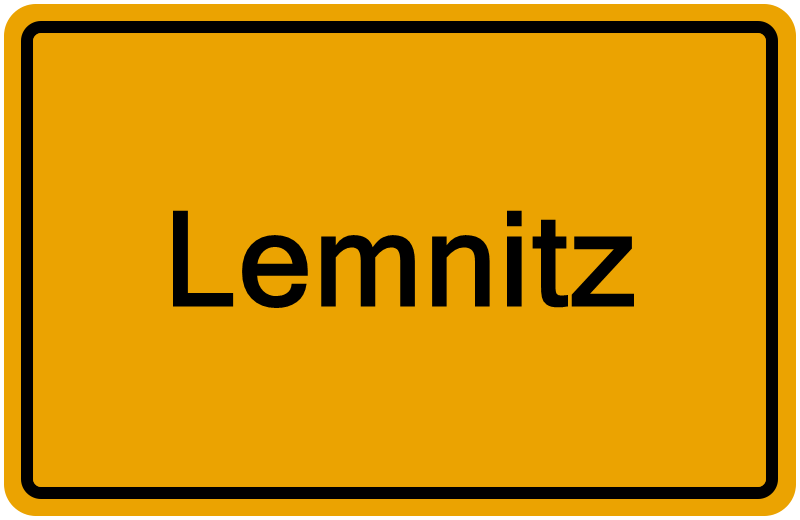 Handelsregisterauszug Lemnitz