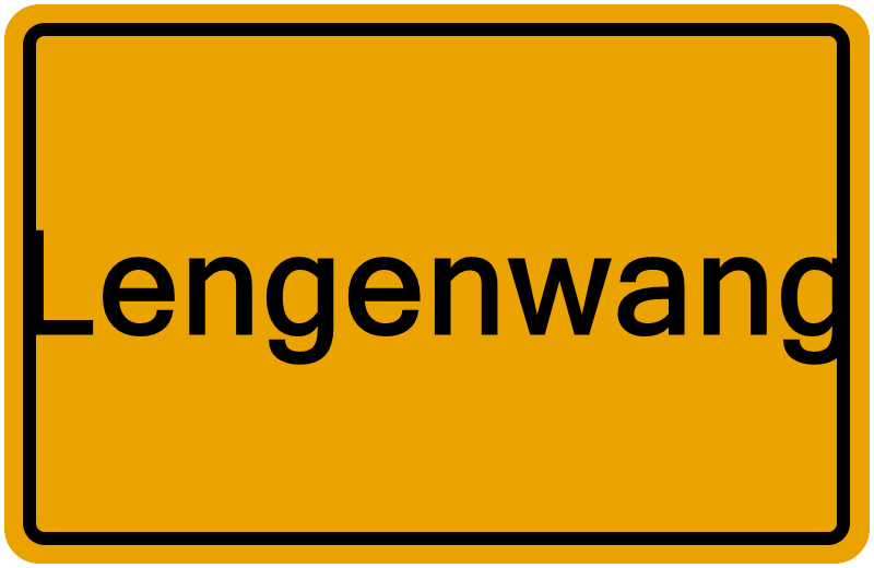 Handelsregisterauszug Lengenwang