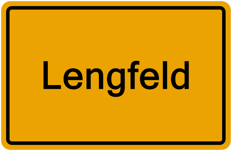 Handelsregisterauszug Lengfeld