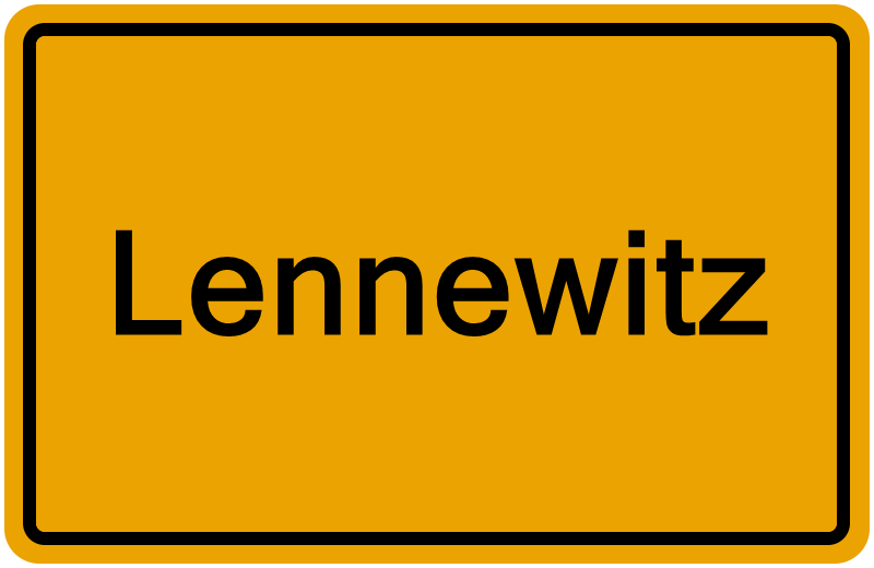 Handelsregisterauszug Lennewitz