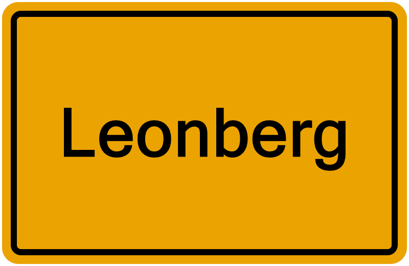 Handelsregisterauszug Leonberg