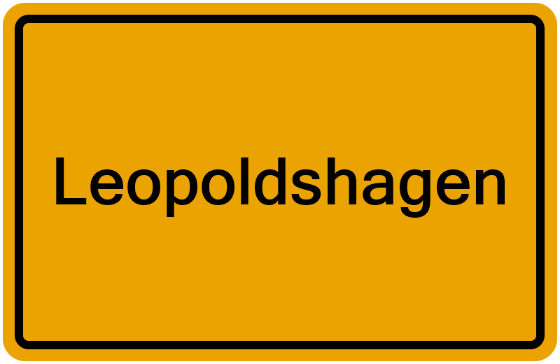 Handelsregisterauszug Leopoldshagen