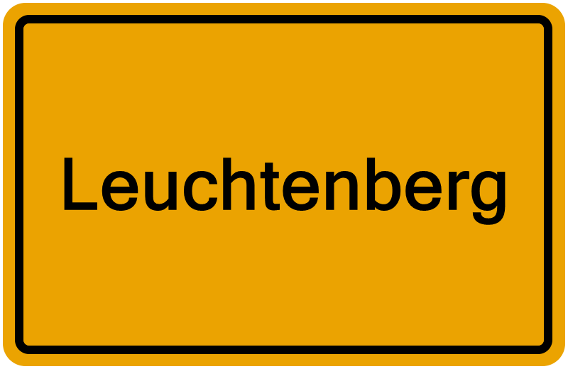 Handelsregisterauszug Leuchtenberg