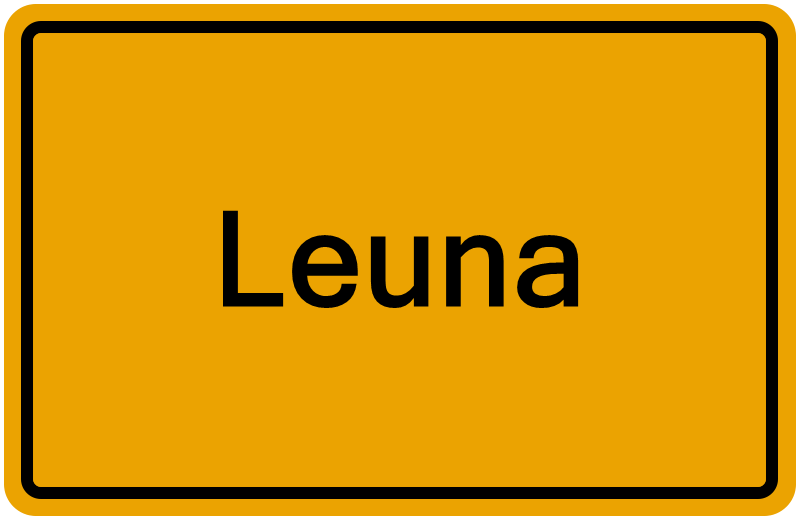 Handelsregisterauszug Leuna