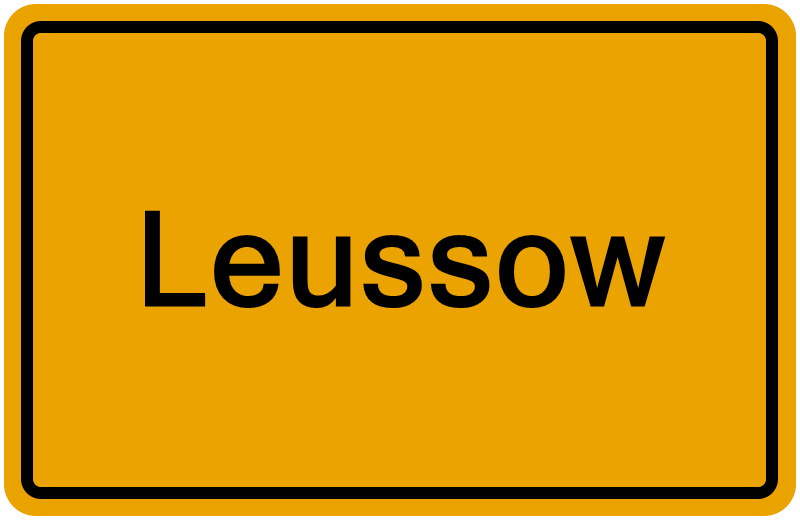 Handelsregisterauszug Leussow