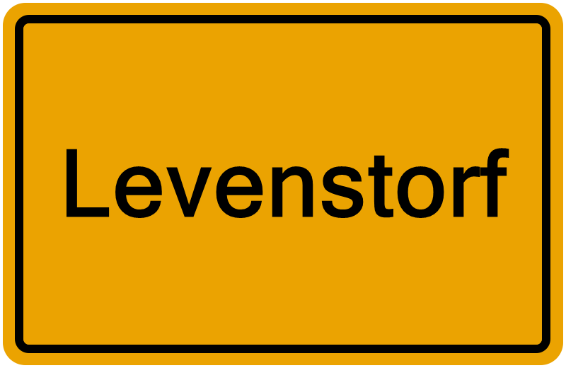Handelsregisterauszug Levenstorf