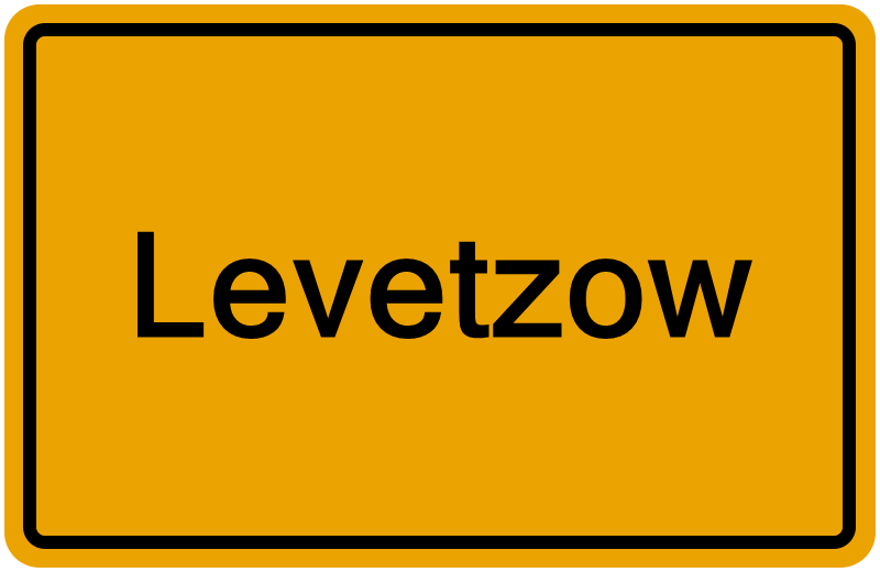 Handelsregisterauszug Levetzow