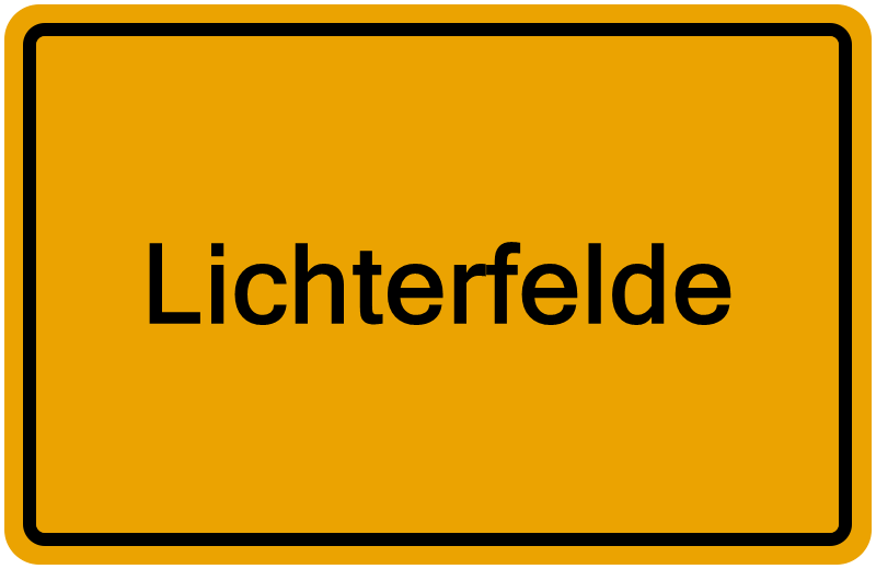 Handelsregisterauszug Lichterfelde