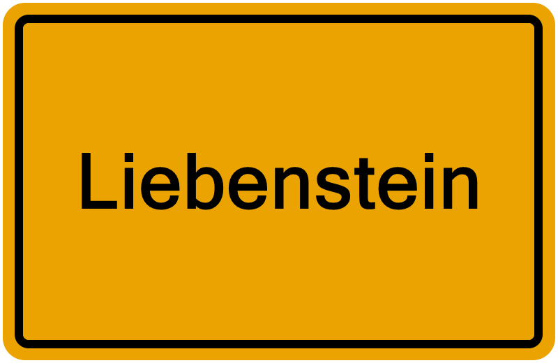 Handelsregisterauszug Liebenstein