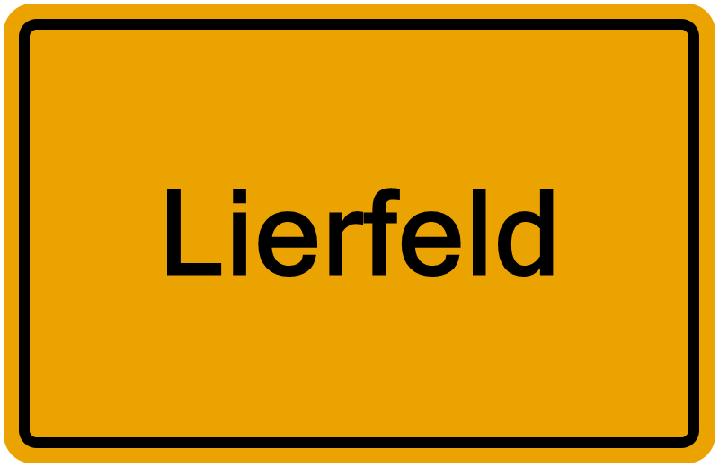 Handelsregisterauszug Lierfeld