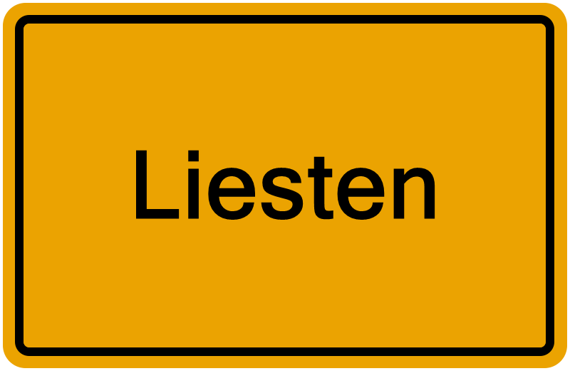 Handelsregisterauszug Liesten