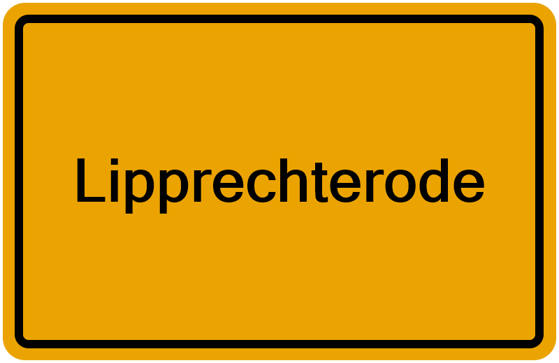 Handelsregisterauszug Lipprechterode