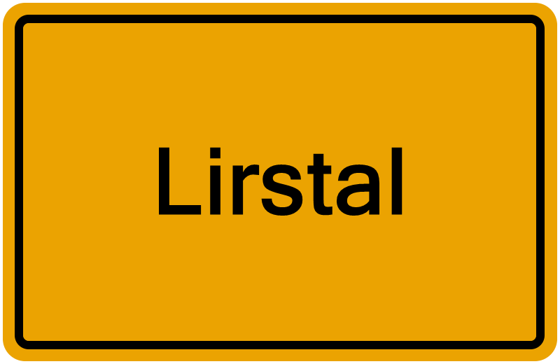 Handelsregisterauszug Lirstal