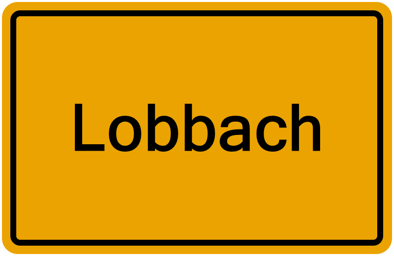 Handelsregisterauszug Lobbach